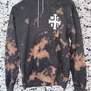 My Chemical Romance Bleach Tie Dye Hoodie